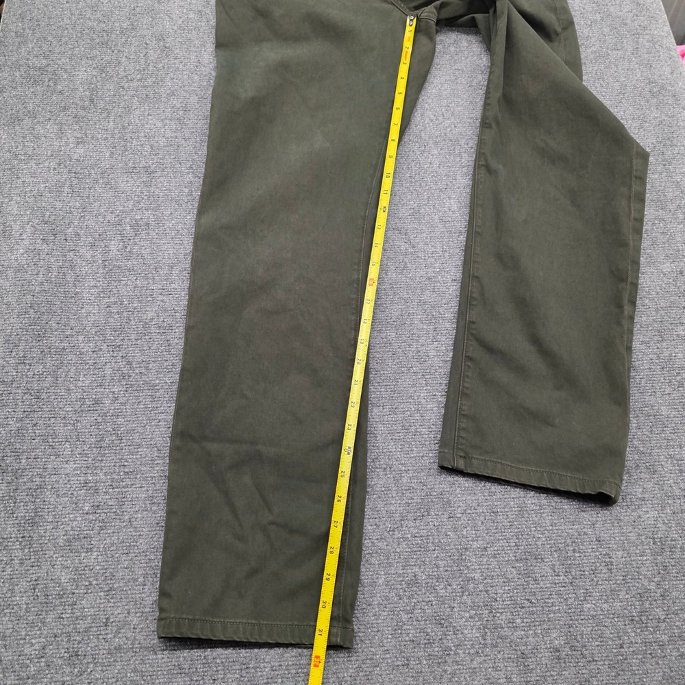 AG Adriano Goldschmied The Graduate Tailored Leg Pants Mens 34x34 Olive Green - Picture 5 of 12